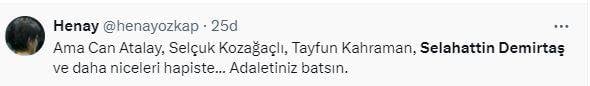 Engin Polat tahliye oldu, sosyal medya inledi! Selahattin Demirtaş ve Osman Kavala trend oldu 8